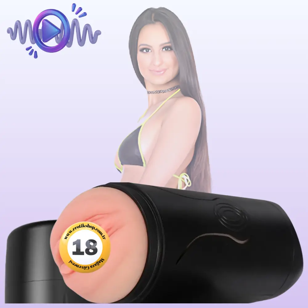 Shequ Fanny Sesli ve Hava Basınç Özellikli Şarjlı Titreşimli Masturbator JC-MA70019
