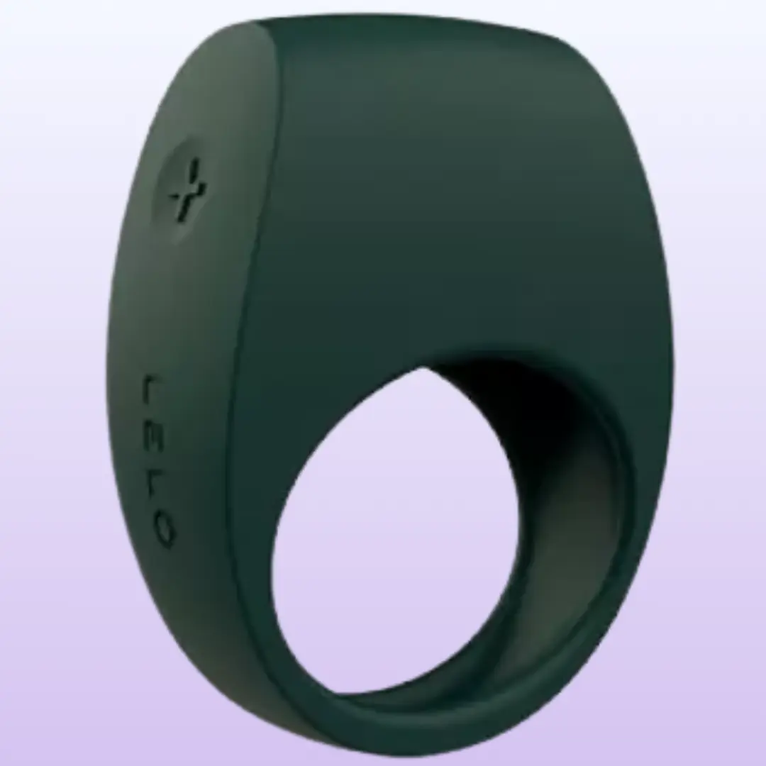 Lelo Tor 2 Cock Ring Şarj Edilebilir Titreşimli Penis Halkası-Dark Green