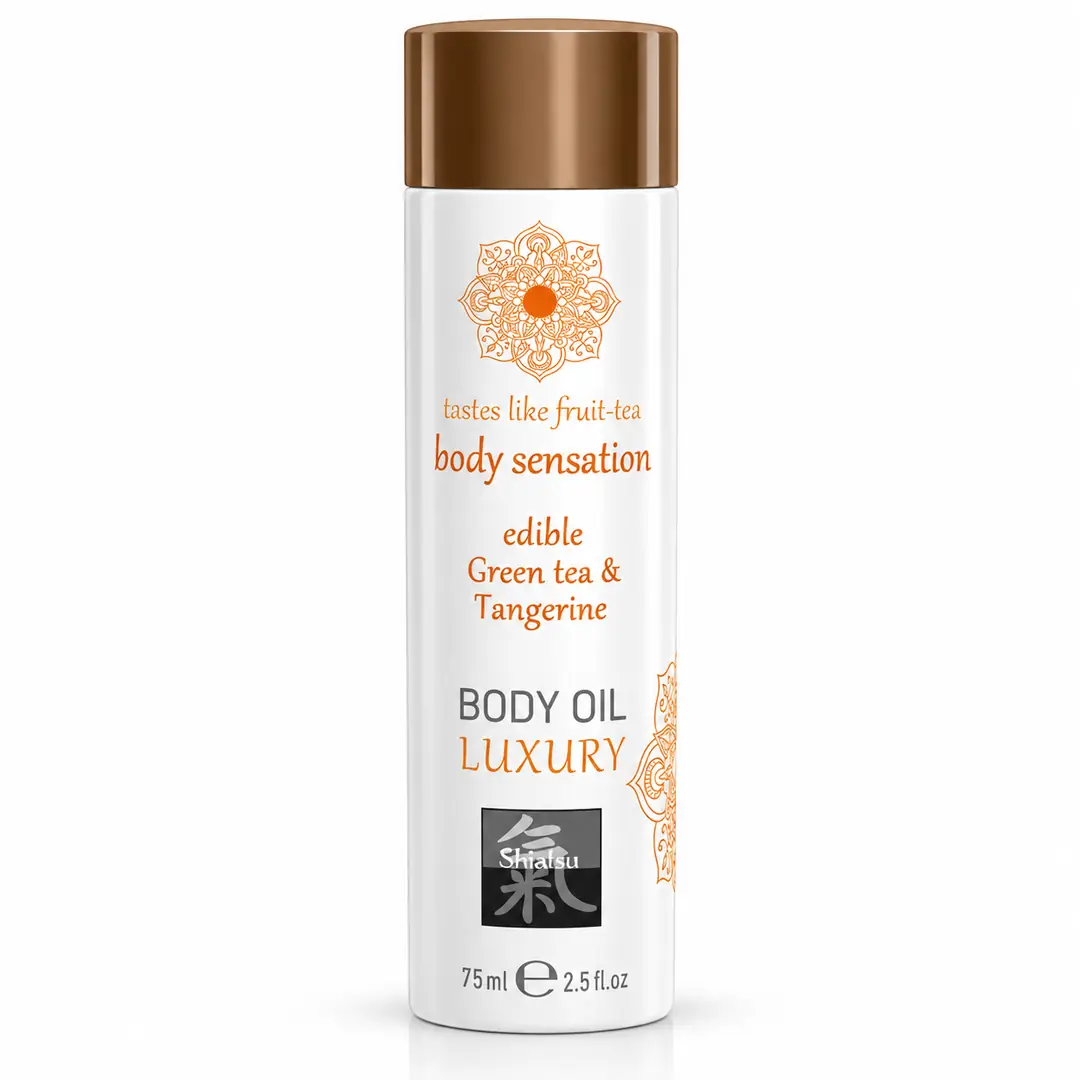 Hot Luxury Edible Body Oil Apricot Kayısı Aromalı Yenilebilir Masaj Yağı 75 Ml.