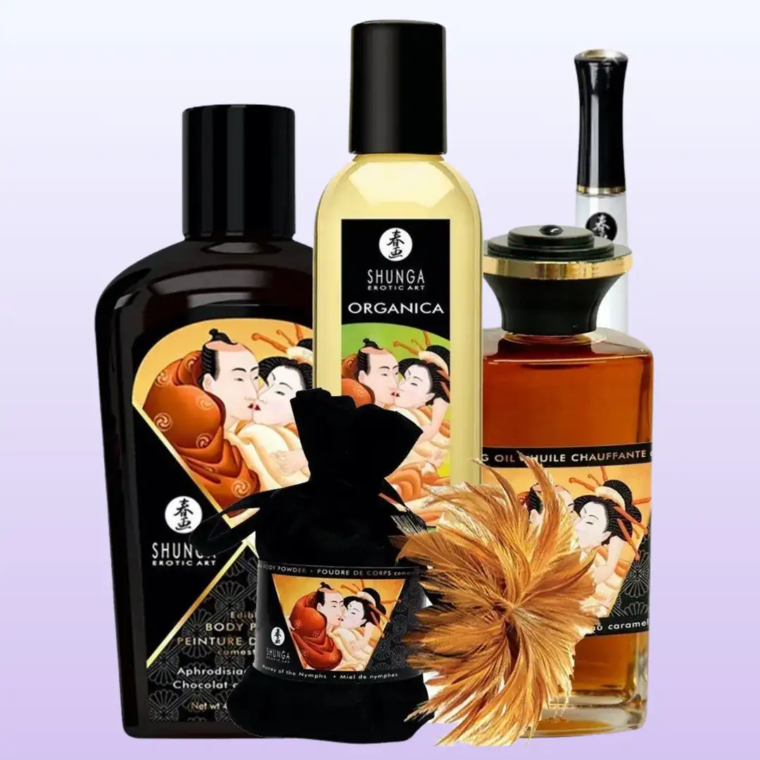 Shunga Sweet Kisses Collectıon Çiftlere Özel Aromalı Set