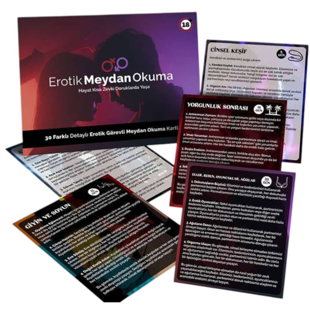 Erotica Game Erotik Meydan Okuma Kartları