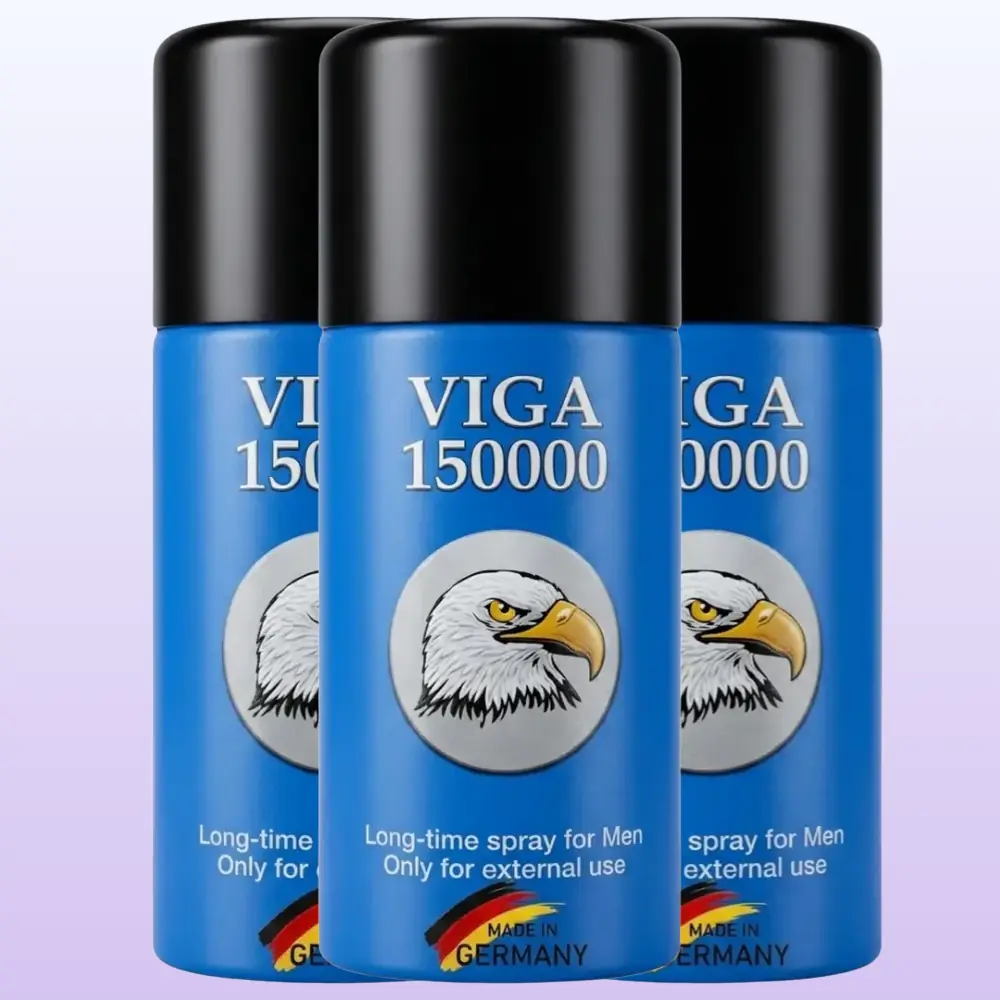 Süper Viga 150.000 3'lü Paket Erkeklere Özel E Vitaminli Penis Spreyi