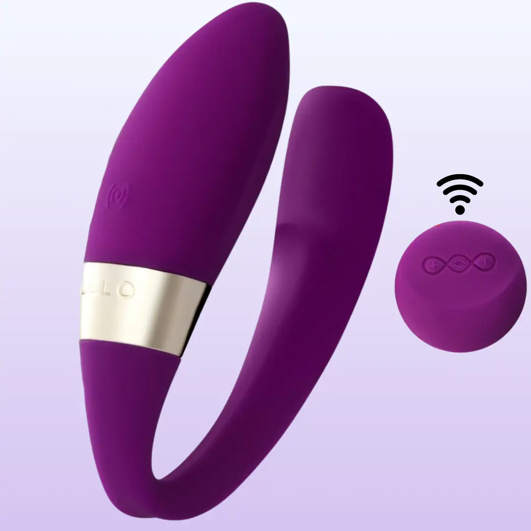 Lelo Tiani 2 Şarj Edilebilir Çiftlere Özel Partner Vibratör-Deep Rose