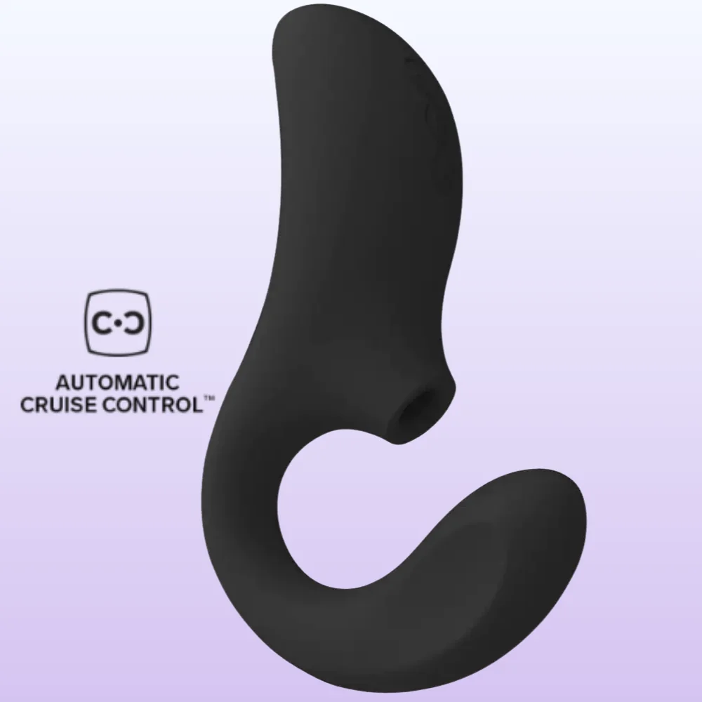 Lelo Enigma Cruise Sonic Clitoral Air Stimulator Black Emiş Güçlü Vibratör