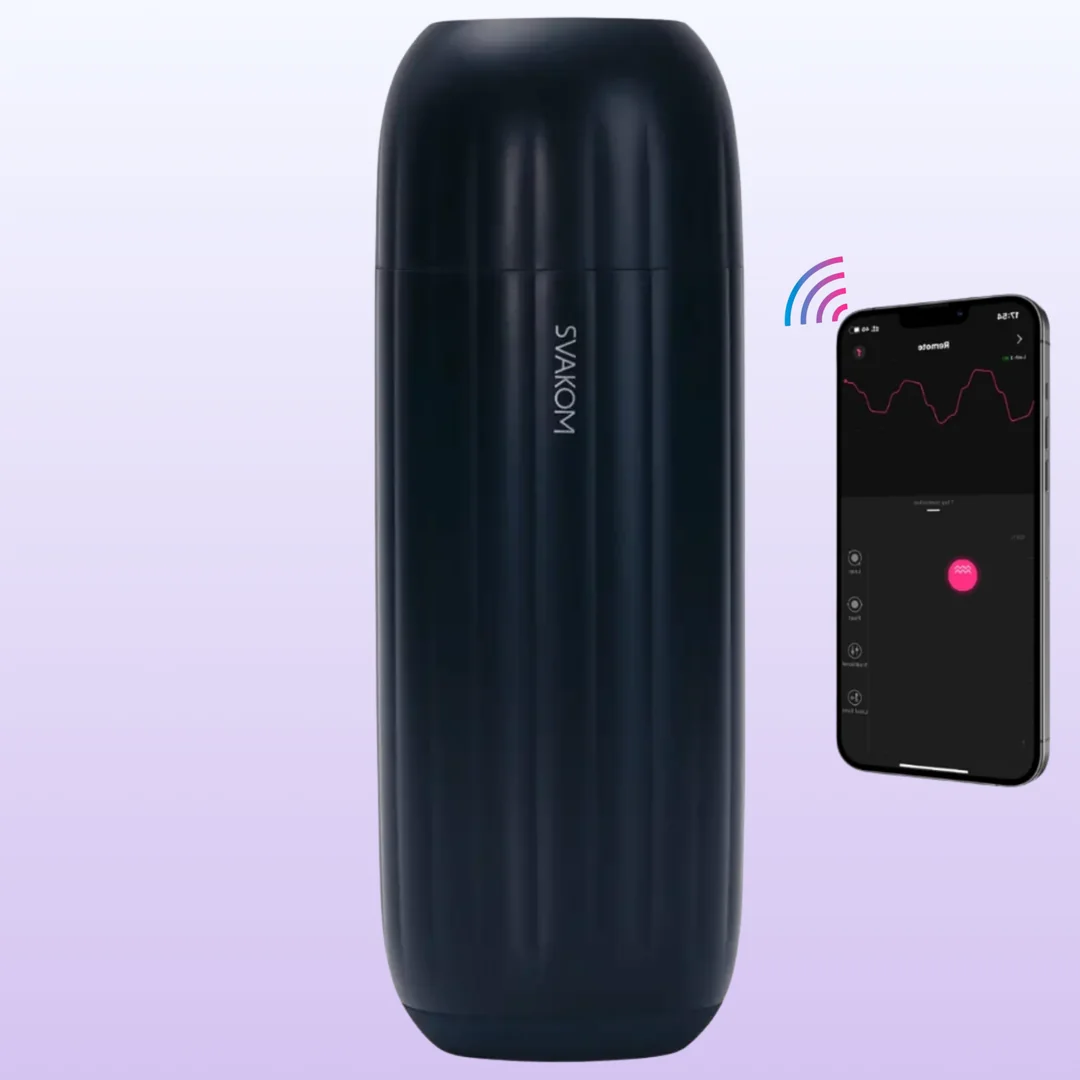 Svakom Sam Neo 2 Telefon Kontrollü Emme ve Titreşimli Mastürbatör