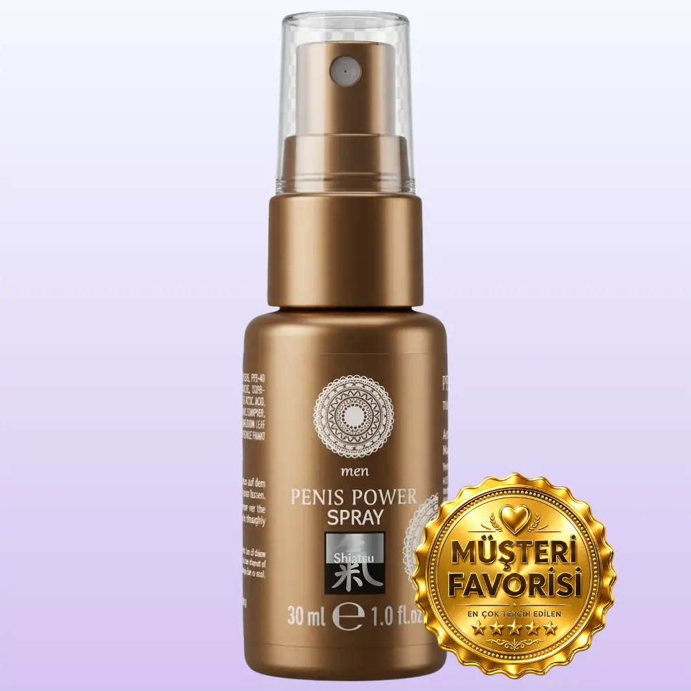 Hot Shiatsu Penis Power Spray Erkeklere Özel Penis Spreyi 30 Ml.