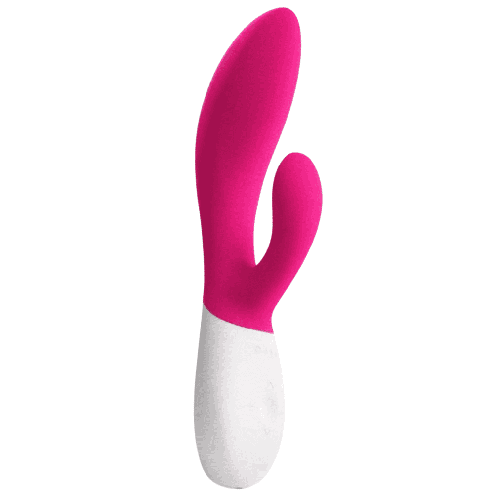 Lelo İna Wave 2 G-Spot Hareketli Rabbit Vibratör-Cerise