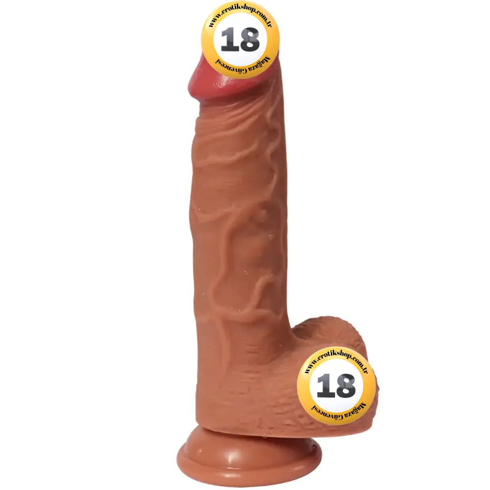 Shequ Dildo Series Hans Natural Doku 21 Cm Realistik Penis