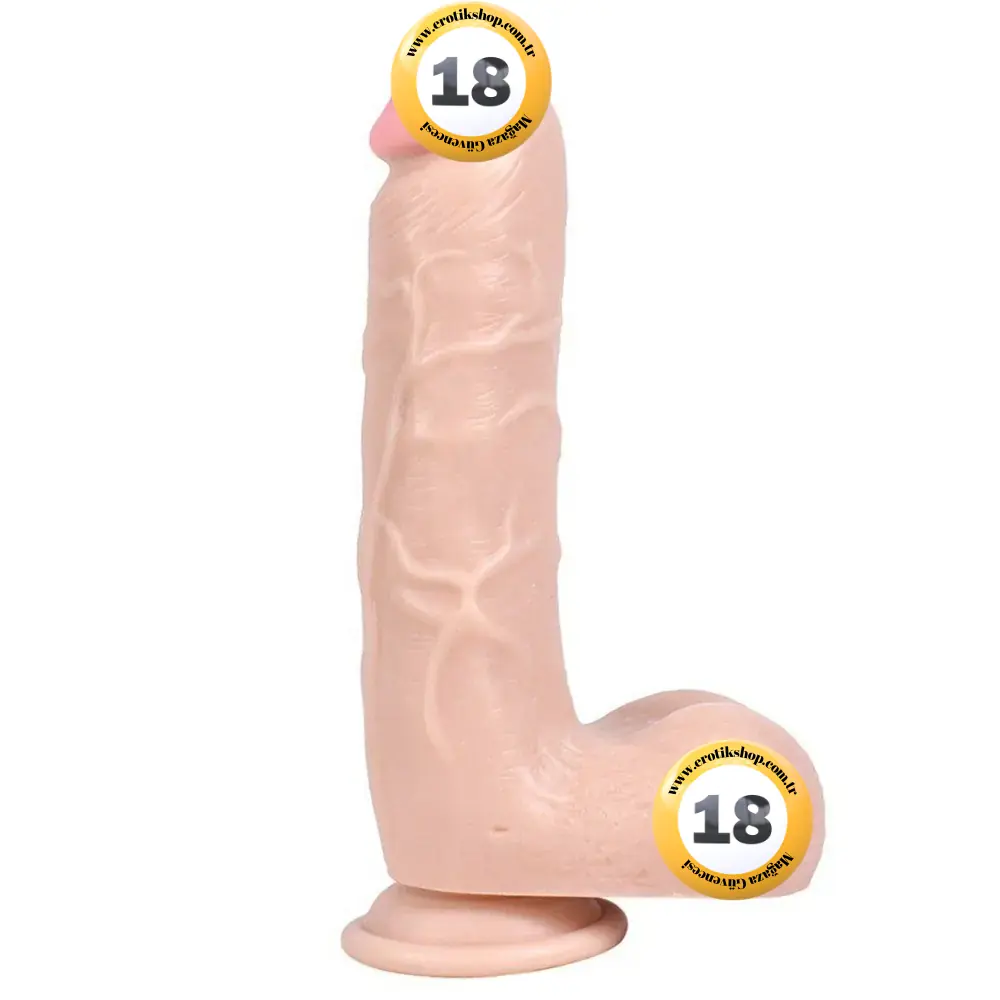 Xise Dildo Series Adam Rubber  21 cm Realistik Penis XS-WBC10012