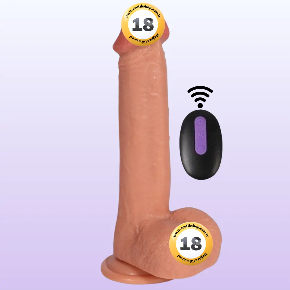 Shequ Vibrating Dildo Bill 20 Mod Titreşimli Realistik Vibratör SQ-WBE10044