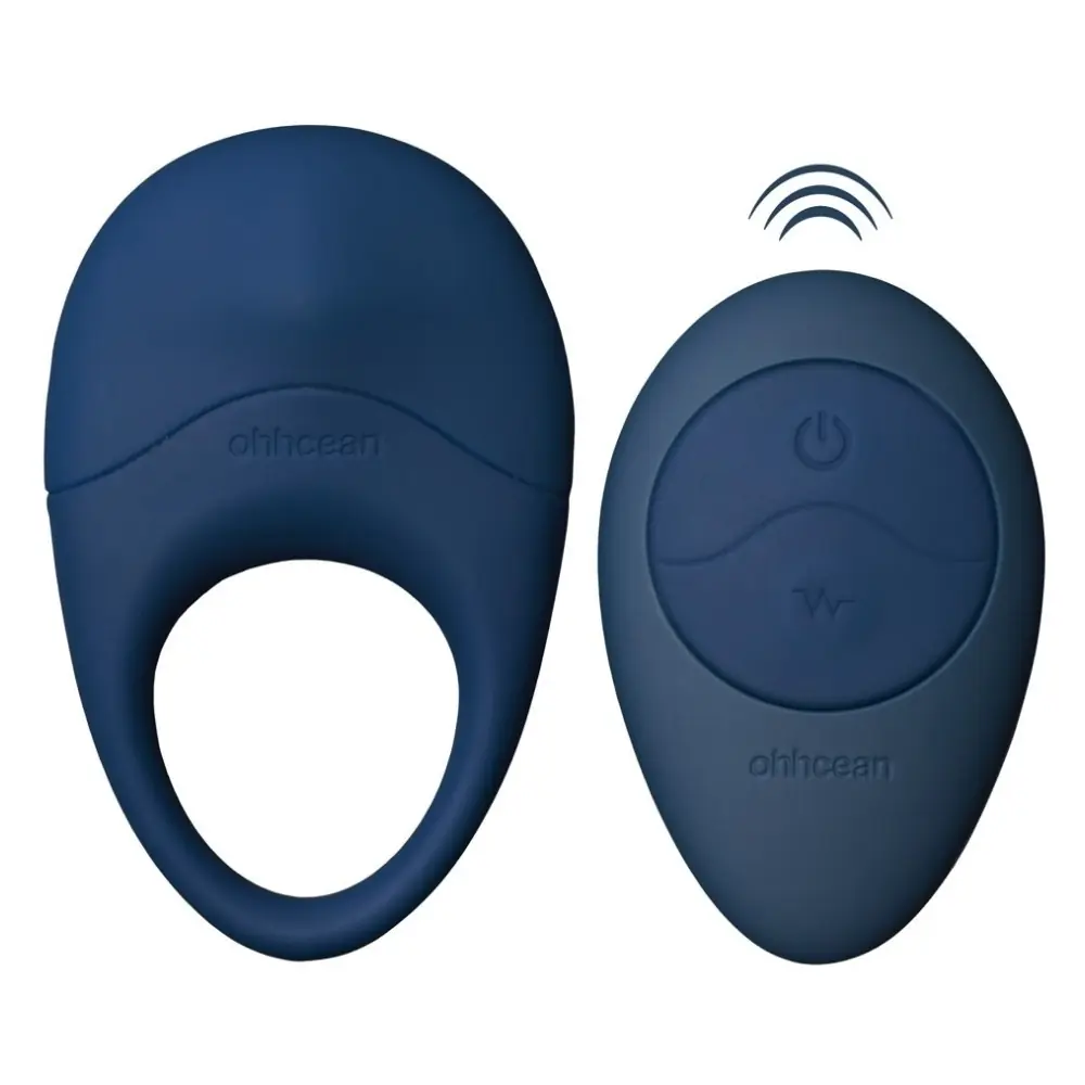 Ohhcean Penis Ring With Remote Titreşimli Penis Halkası