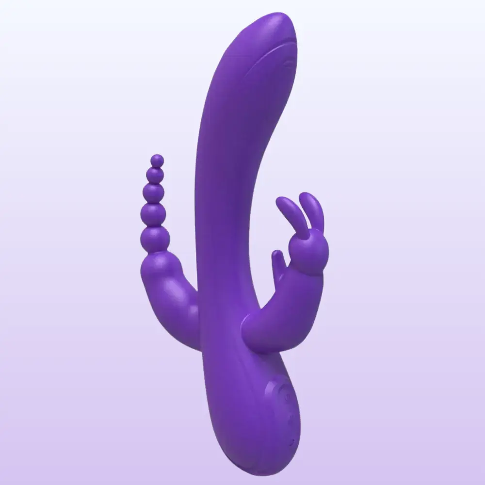 World Meilisa 3 İn 1 Clitoral Massager Rabbit Vibratör