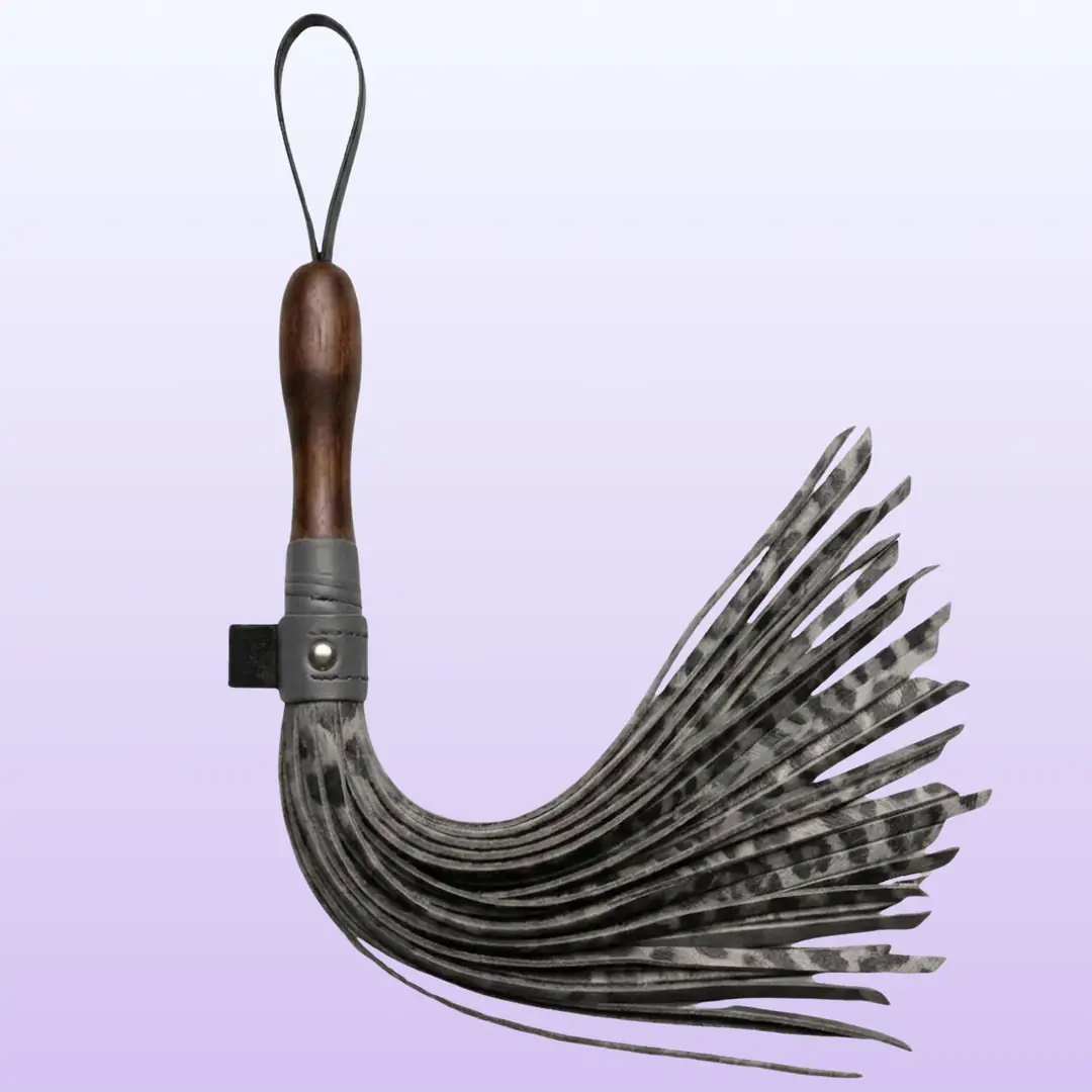 The Fetish Fantasy Series Whip Fetiş Kırbaç-Leopar