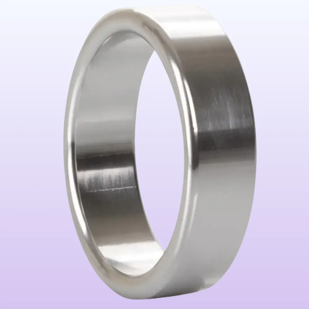 Calexotics Alloy Metallic Ring Metal Penis Halkası-Large