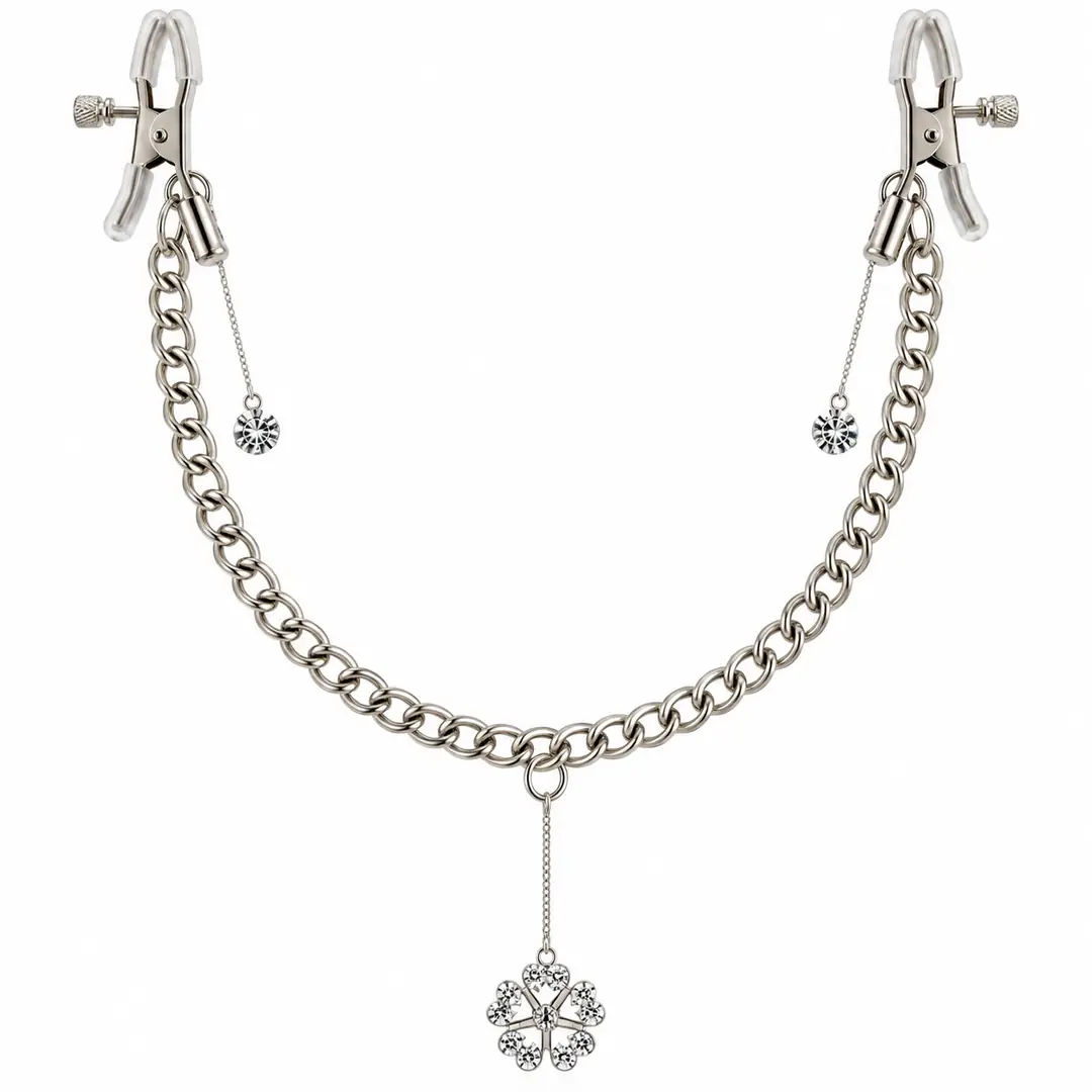 Pipedream Fetish Fantasy Series Crystal Nipple Clamps Göğüs Klipsi