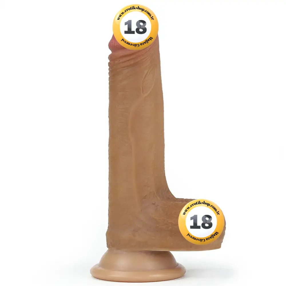 Lovetoy Dual Layered Silicone Cock 18 cm Realistik Penis LV4001B