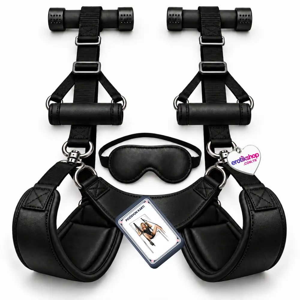 The Fetish Fantasy Series Deluxe Trainer Door Cuffs Kapı Kelepçesi