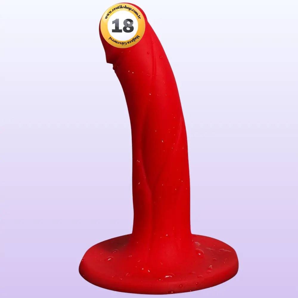 C8 Sabitlenebilir Flexible Testissiz Anal ve Vajinal Dildo