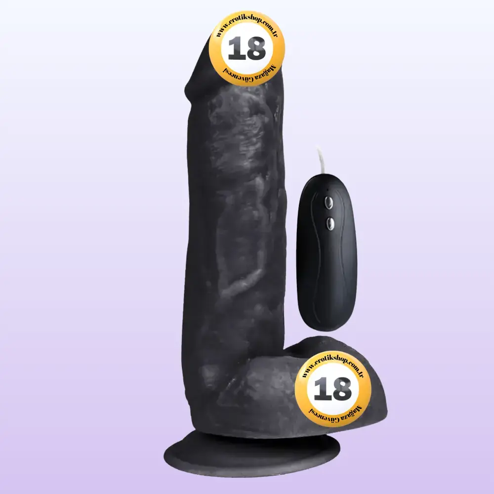 Xise Dildo Series Kassadin 18 cm Titreşimli Realistik Penis XS-WBC10029-V Black