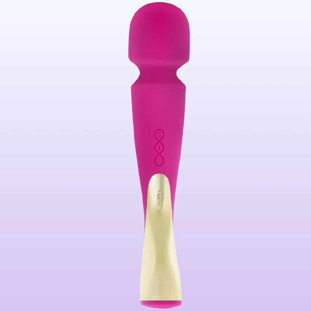 Lelo Smart Wand 2 Large Professional Masaj Wand Vibratör-Deep Rose