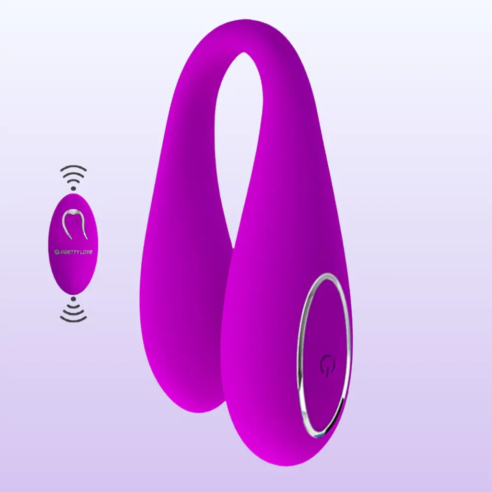 Pretty Love Algernon 12 Modlu Partner Vibratör-Purple