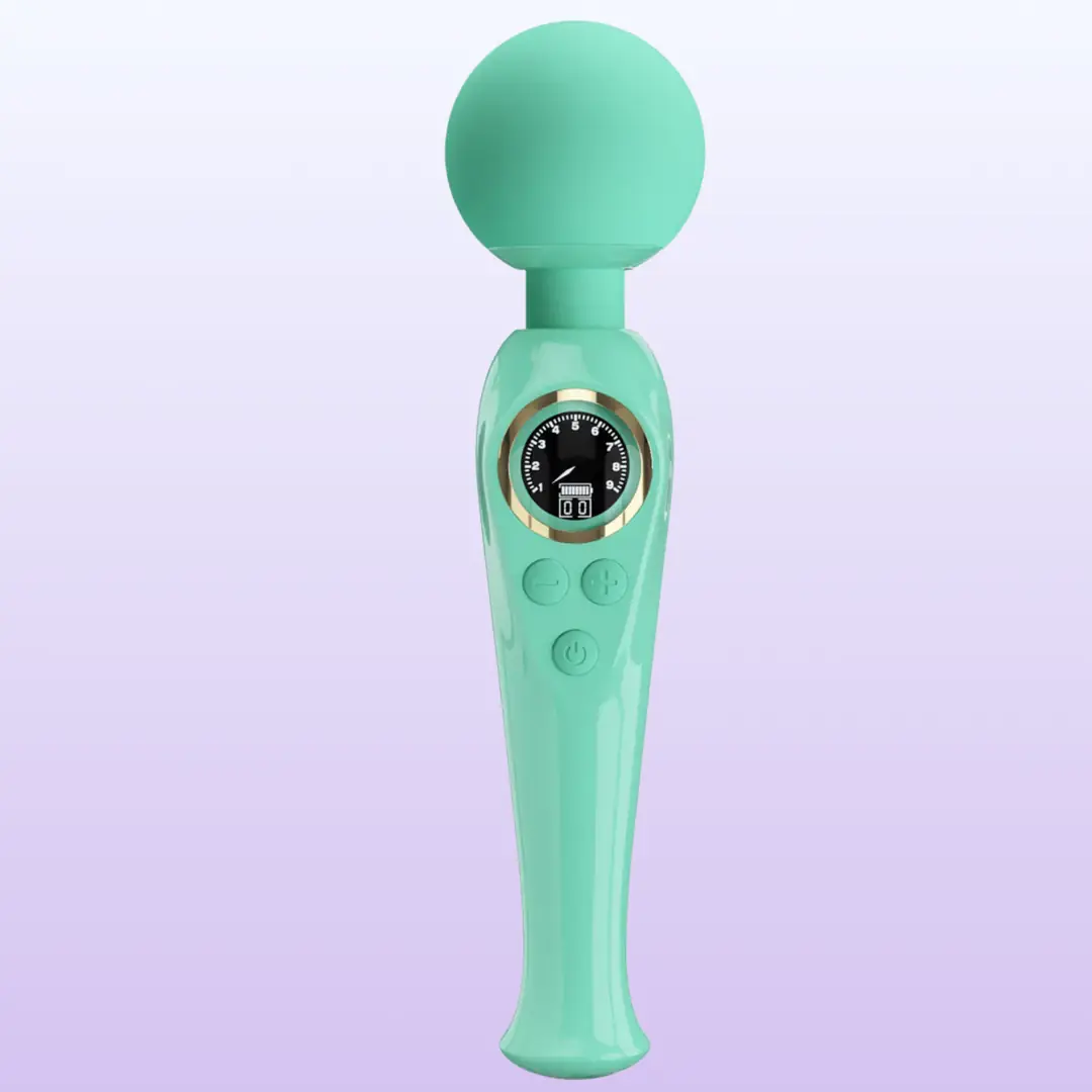 Pretty Love Sykler 10 Modlu Led Göstergeli Masaj Wand Vibratör BW-055016LED-2