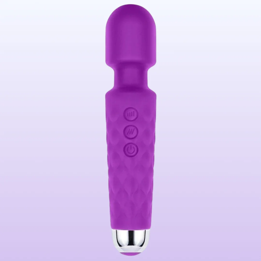 The Massage Vibes Purple Ultra Güçlü 20 Mod Usb Şarjlı Masaj Vibratör