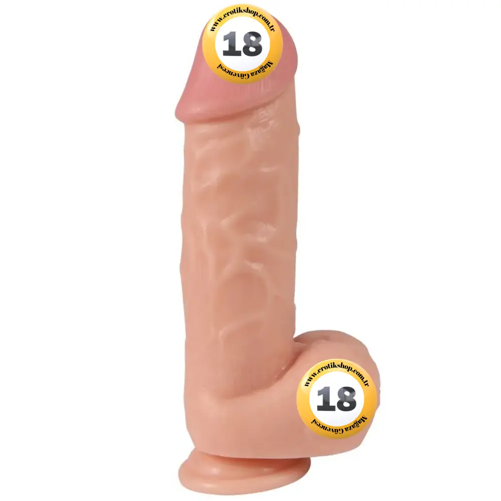 Xise Dildo Series X-Men Flexible Kalın Realistik Penis XS-WBC10011-Flesh