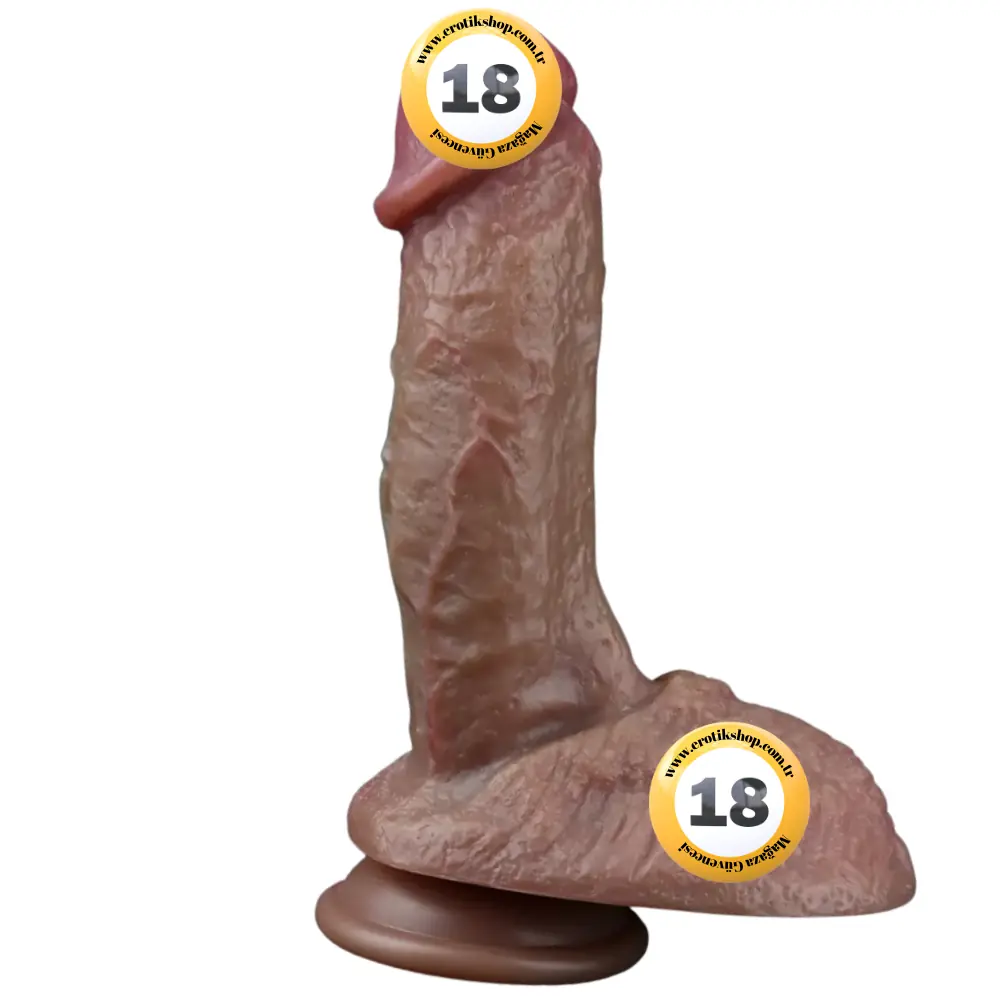 Lovetoy Dual Layered Silicone Cock 19.5 cm Realistik Penis LV411051
