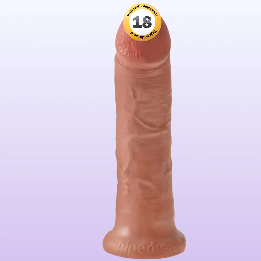 Pipedream King Cock 7'' Testissiz Amerikan Realistik Dildo - Cock7-Tan