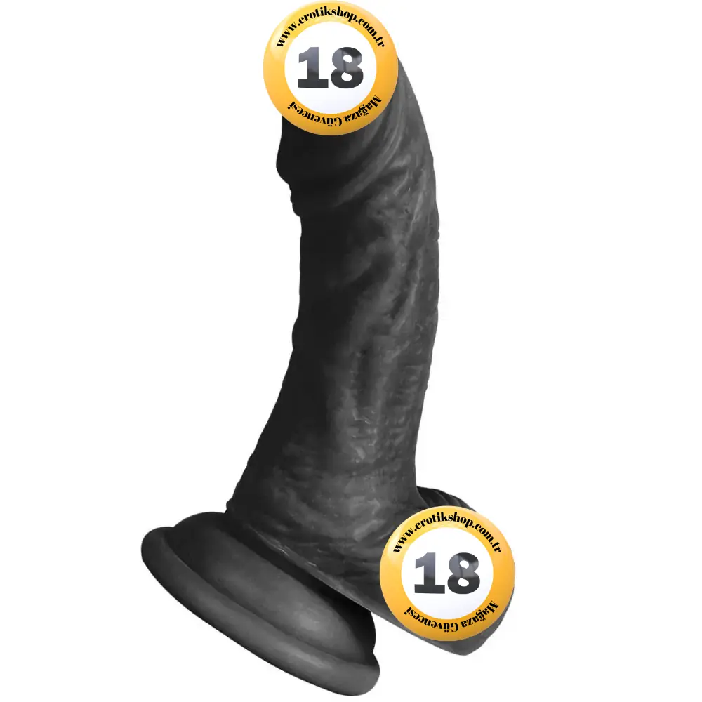 Xise Dildo Series Vincy 13 cm Realistik Penis XS-WBC10015-Black