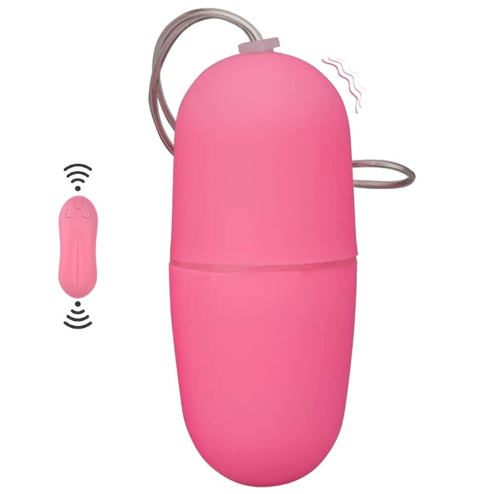 Erox Mini Fantasy 10 Mode Vibration Giyilebilir Uzaktan Kumandalı Vibratör-Pink
