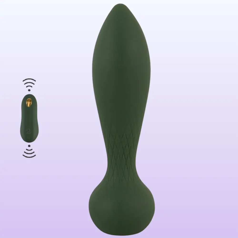Emerald Love Luxurious Uzaktan Kumandalı Anal Titreşimli Plug