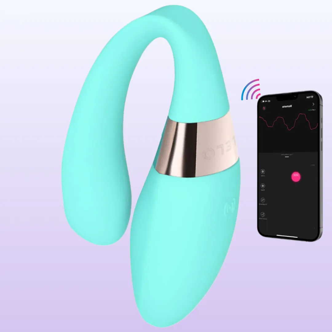 Lelo Tiani Harmony Dual-Action Telefon Kontrollü Partner Vibratör-Aqua