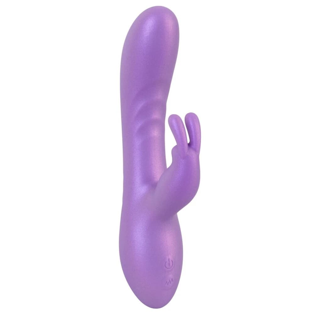 Sweet Smile Metallic Silicone 12 Mod Flexible Rabbit Vibratör