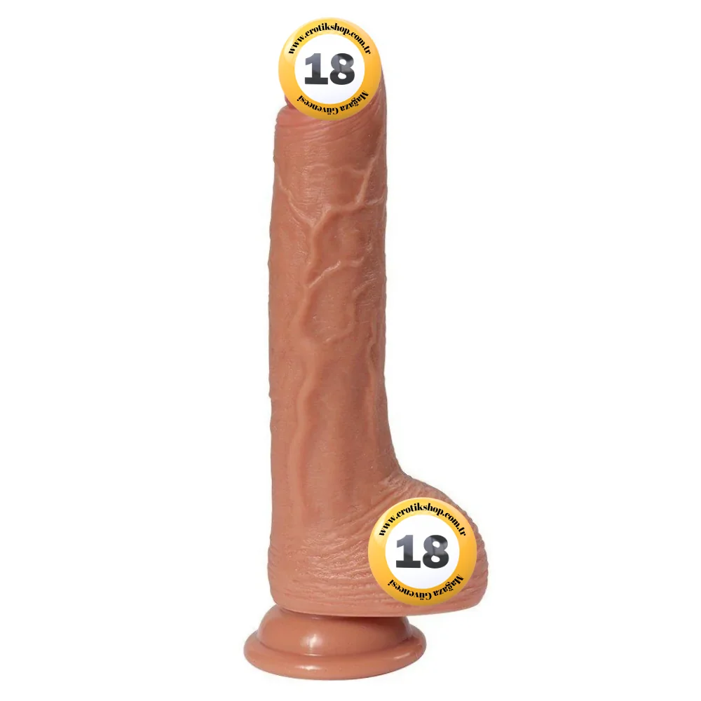 Shequ Dildo Series Harding Natural Doku 22 Cm Realistik Penis