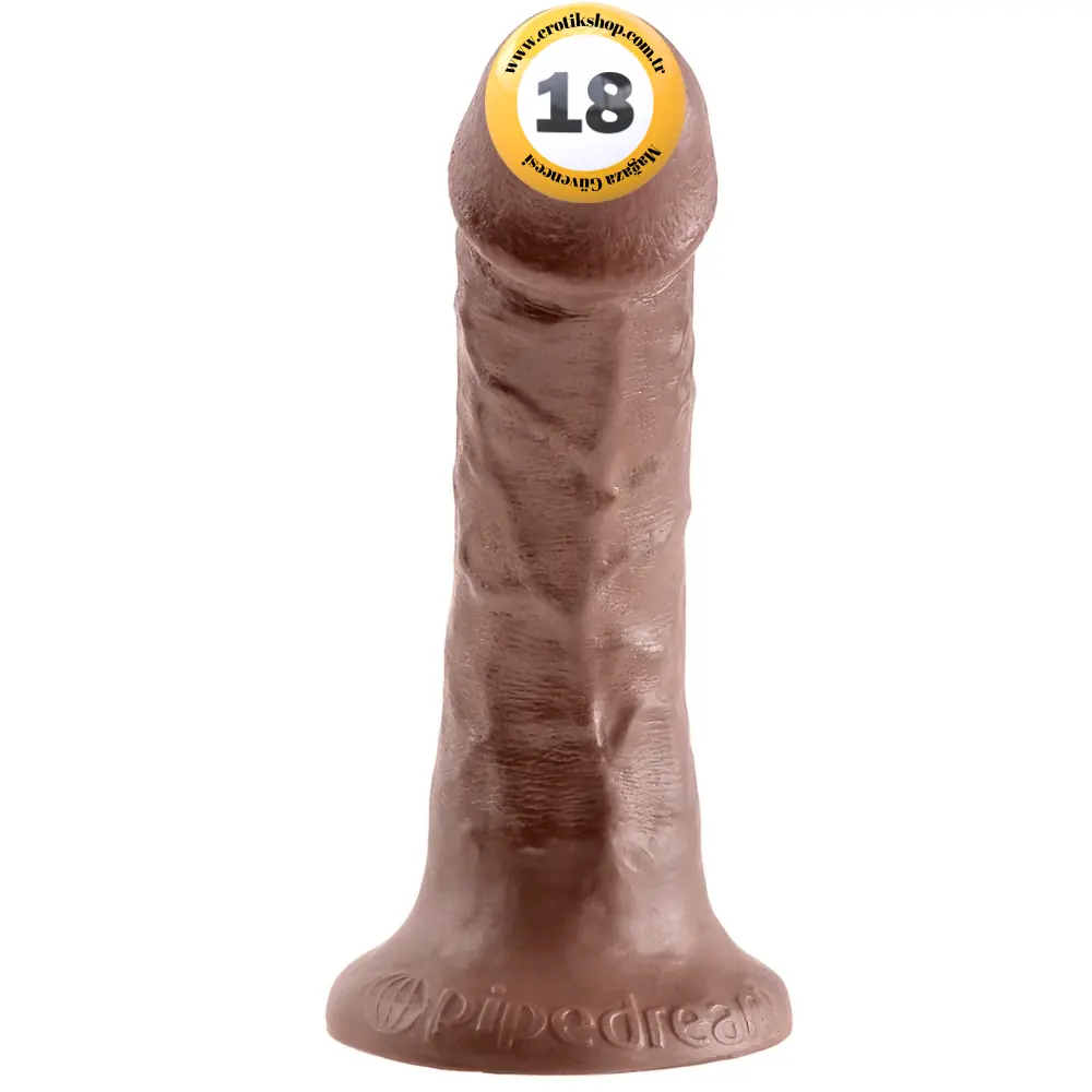 Pipedream King Cock 6'' Amerikan Realistik Dildo - Cock6-Brown