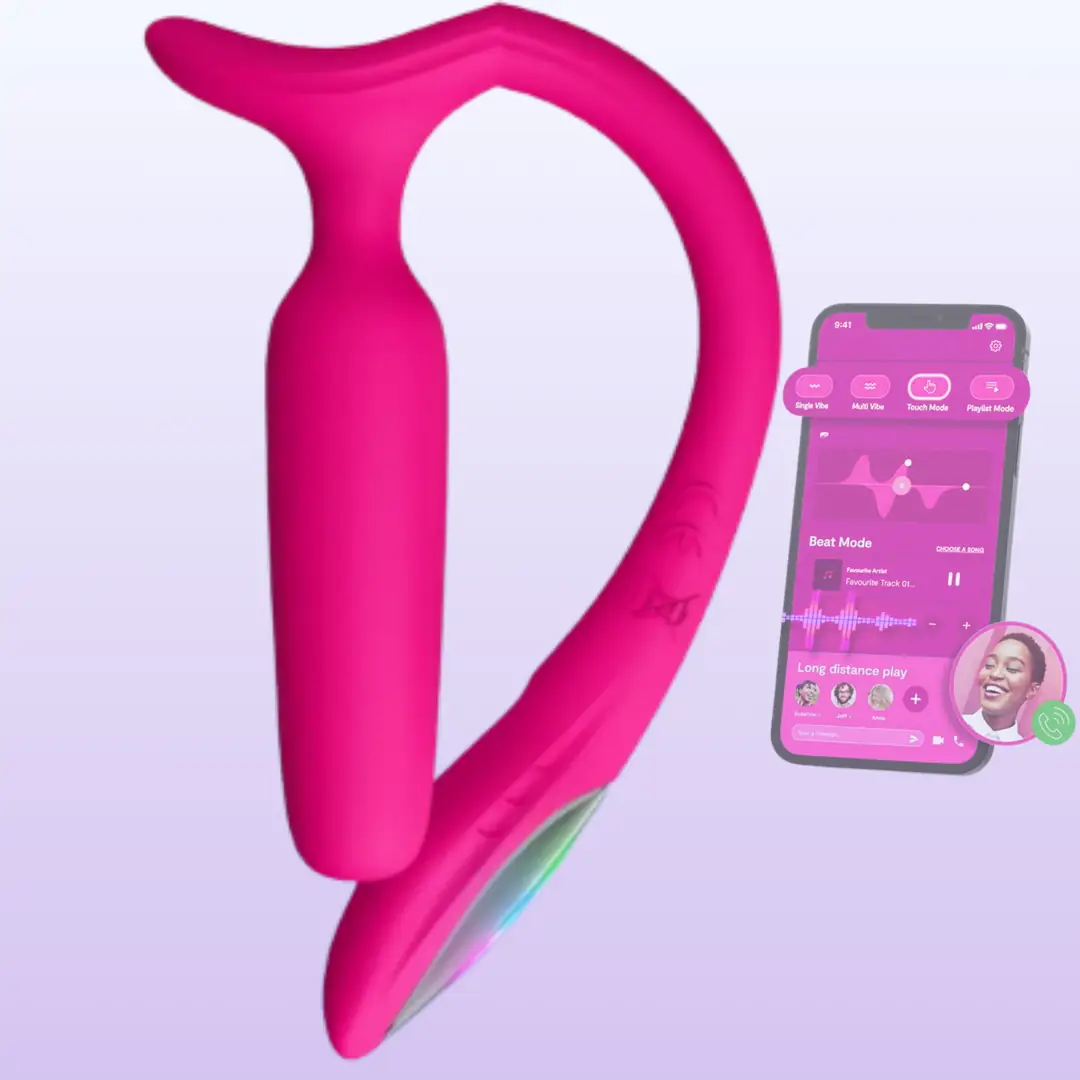 Lovense Lush Telefon Kontrollü Anal Vibratör