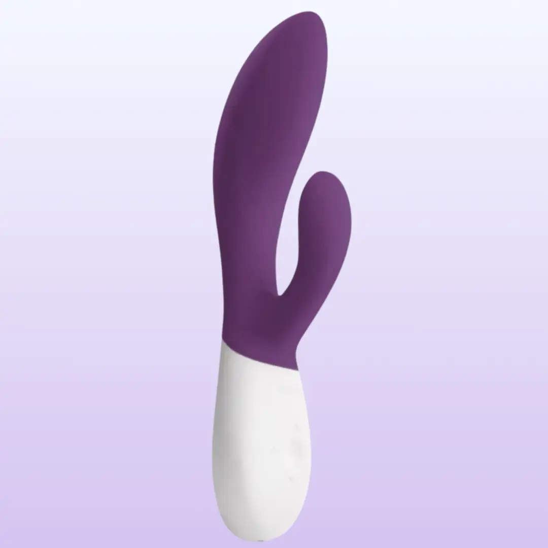 Lelo İna Wave Şarj Edilebilir Hareketli G-Spot Vibratör-Plum