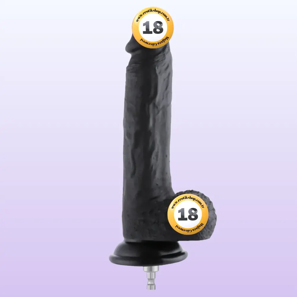 Hismith Sex Machine Dildo KlicLok Natural Dokulu 20 Cm Realistik Penis