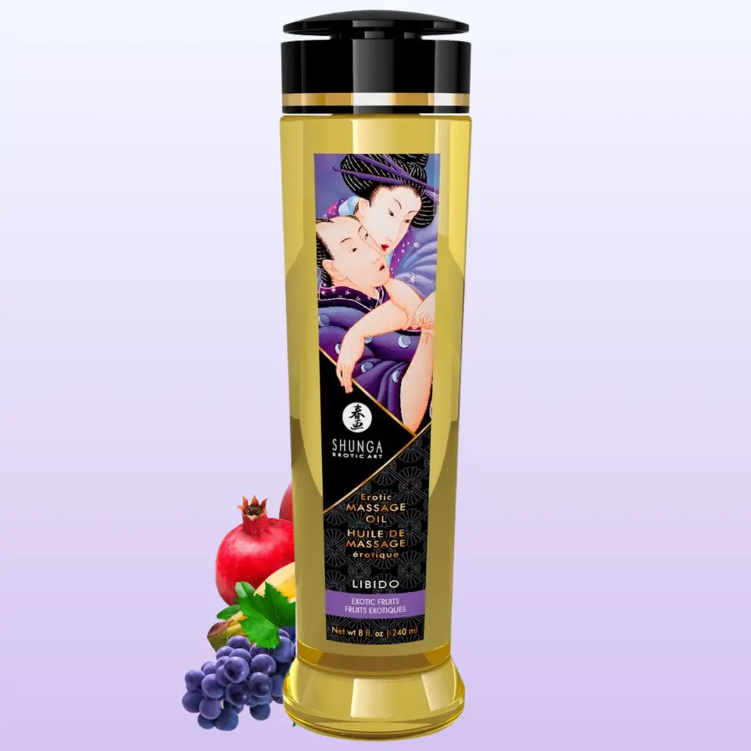 Shunga Massage Oil Sensation Libido Aromalı Isıtmalı Masaj Yağı 240 Ml.