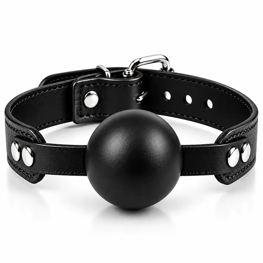 The Fetish Fantasy Series Master Ball Gag Ağız Topu-Siyah