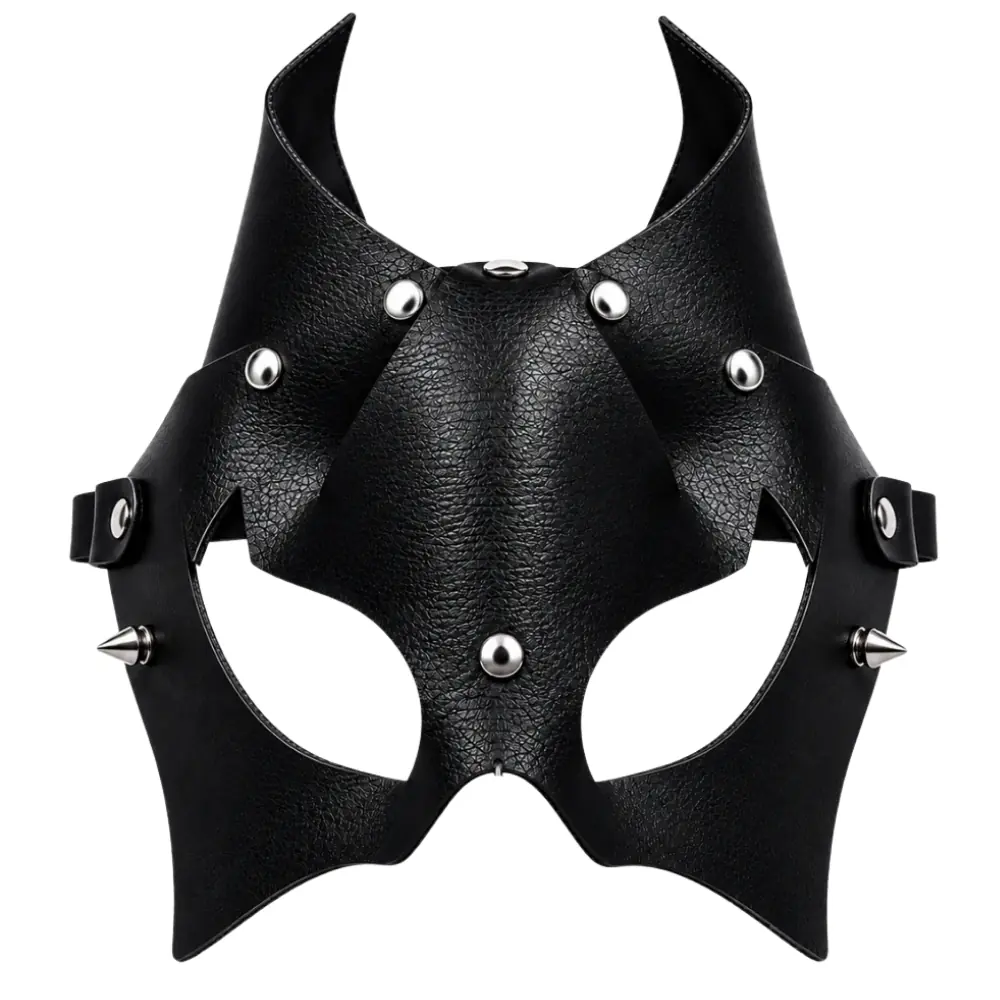 The Fetish Fantasy Series Leather Wild Cat Mask Kedi Kız Maskesi