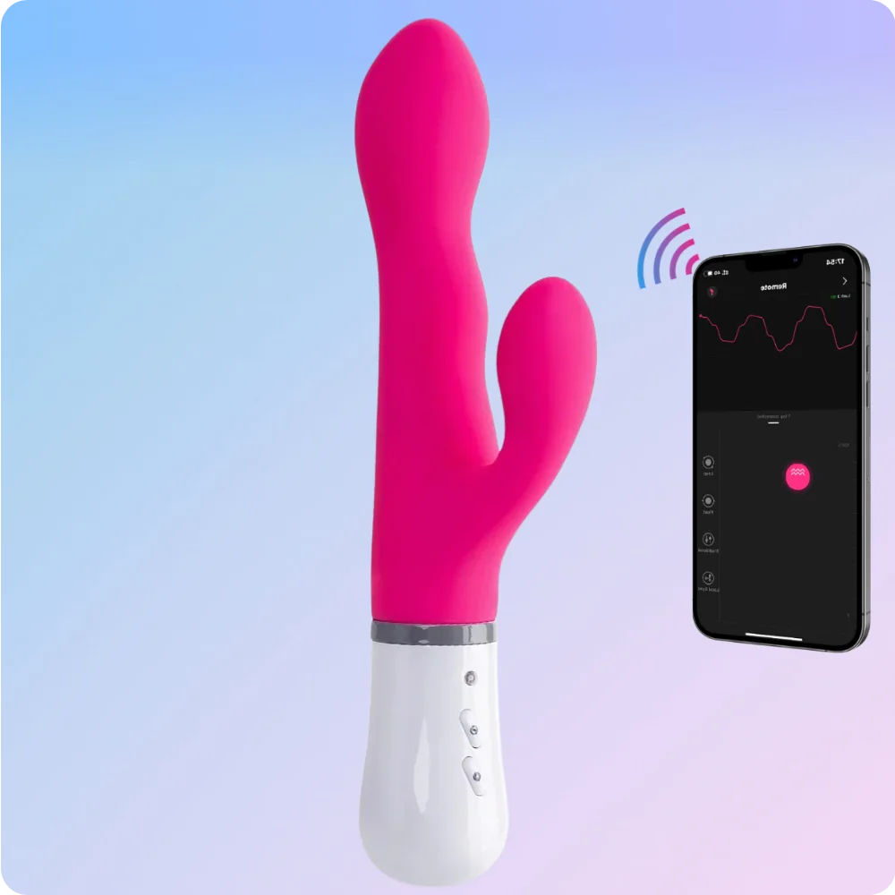 Lovense Nora Telefon ve Tablet Uyumlu Rabbit Vibratör