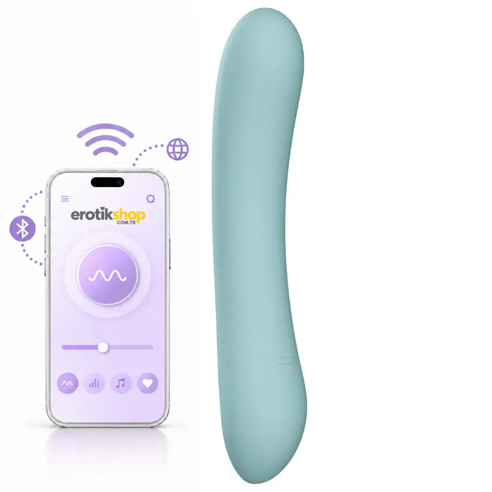 Kiiroo Pearl 2+ Turkuaz İnteractive Telefon Kontrollü Vibratör