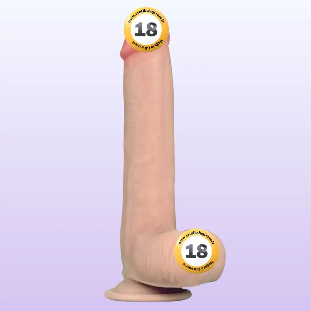 Lovetoy Sliding Skin Hareketli Deri Özellikli 23 cm Realistik Penis