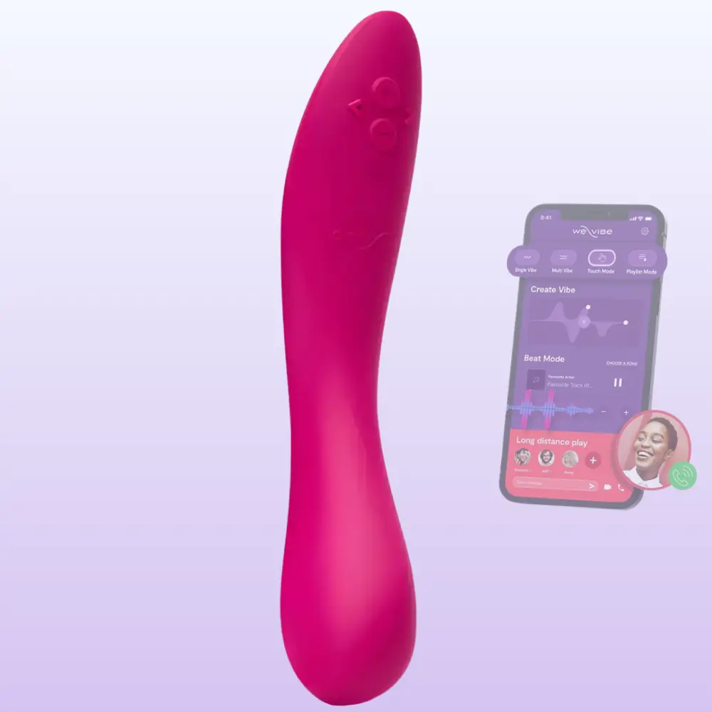 We-Vibe Rave 2 Telefon Kontrollü G-Spot Vibratör - Pink