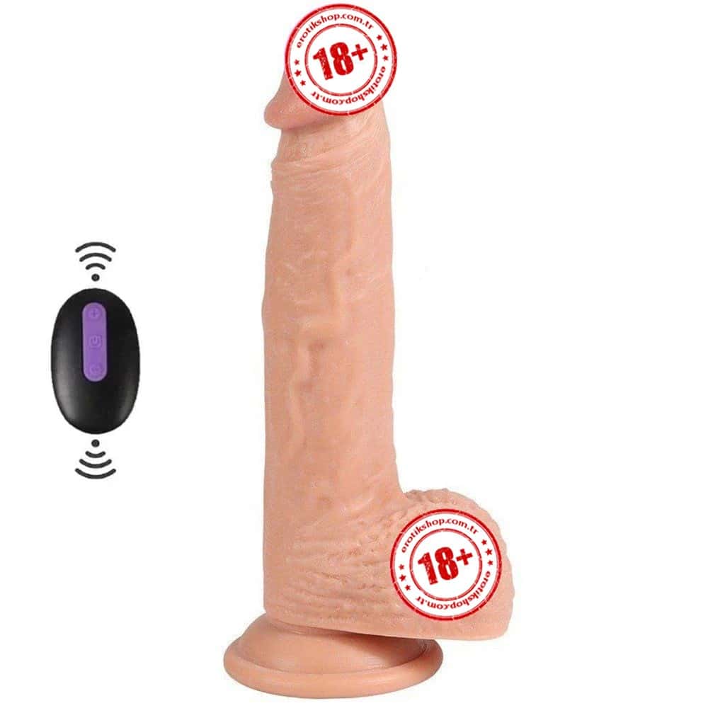 Xise Dildo Series Dean 20 Modlu Titreşimli Realistik Penis