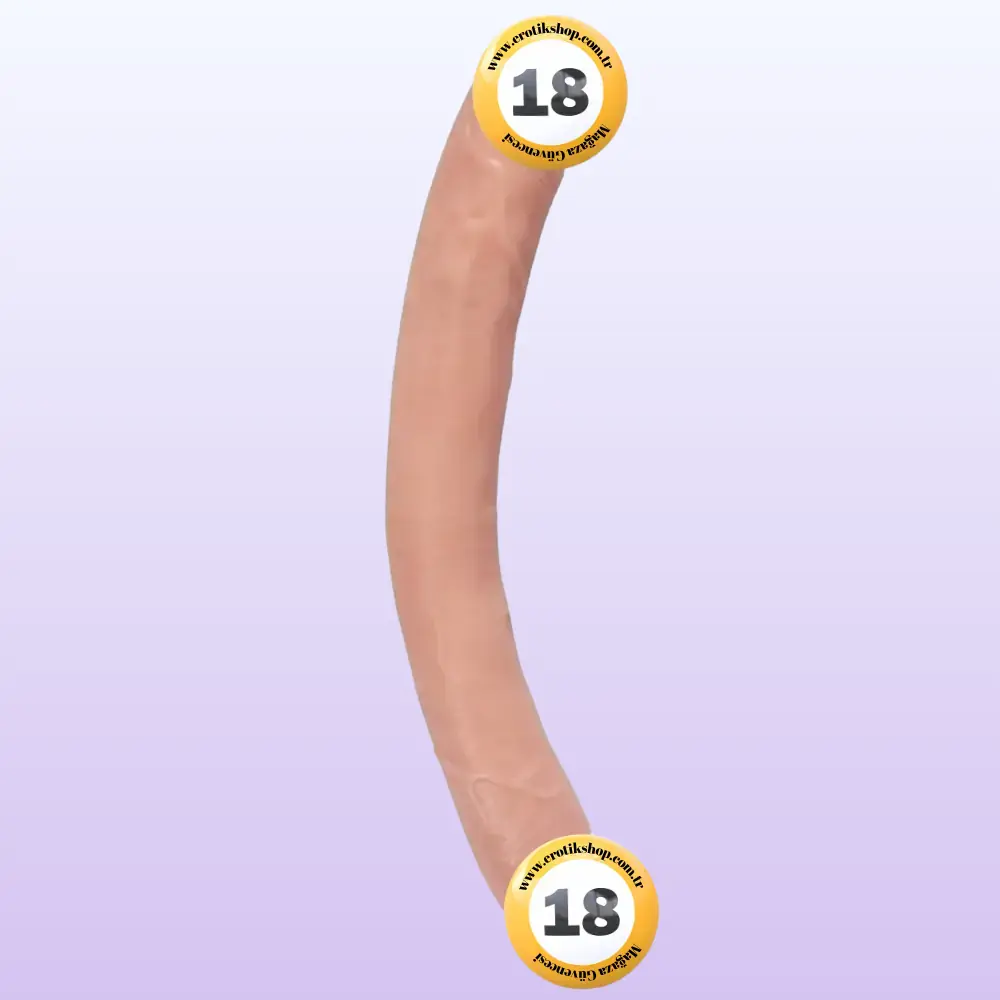 Shequ Dildo Series Grover 39 Cm Çift Taraflı Realistik Penis