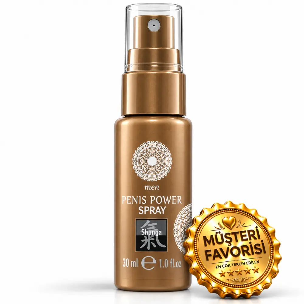 Hot Shiatsu Penis Power Spray Erkeklere Özel Penis Spreyi 30 Ml.